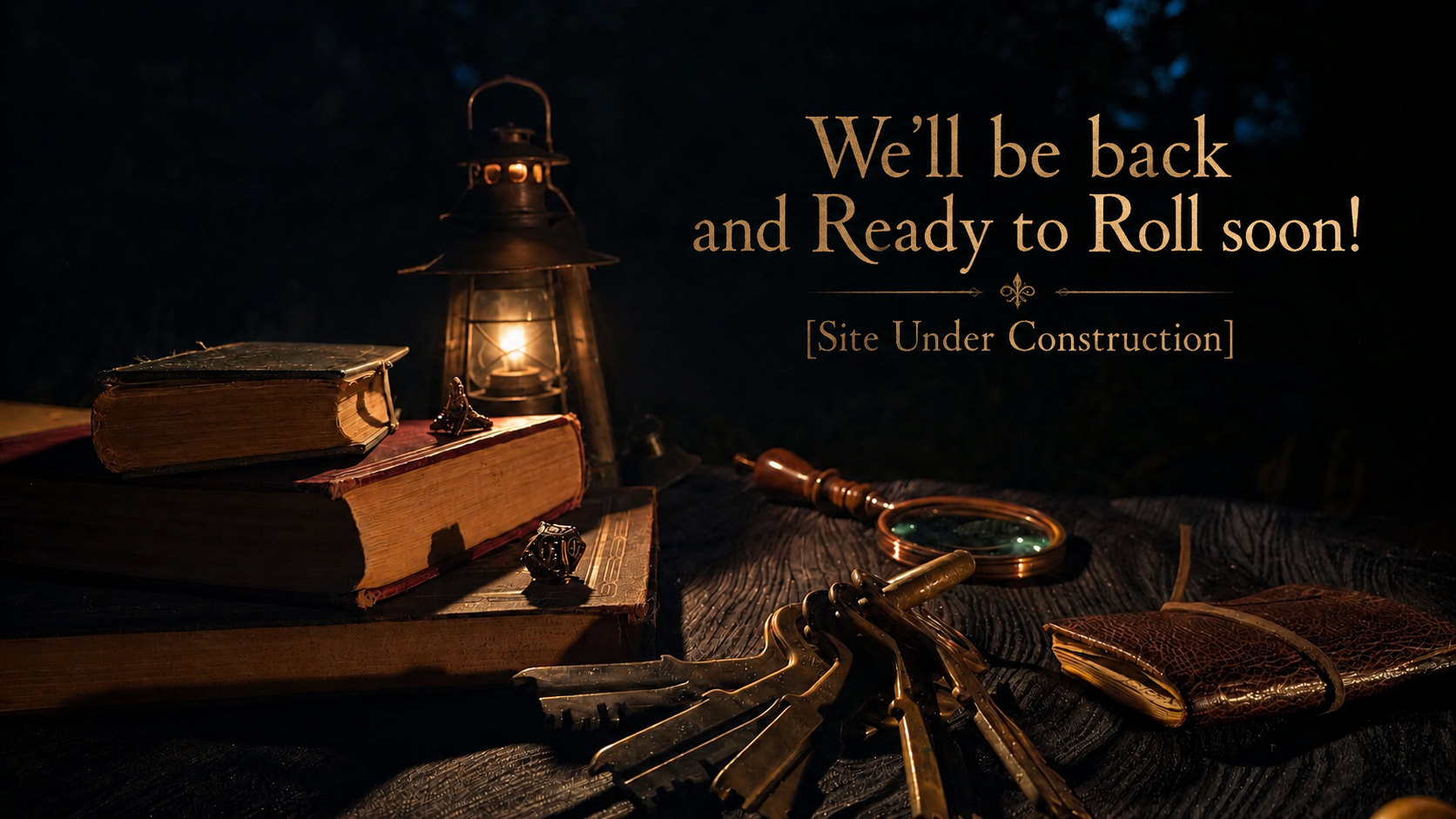 We'll be back and Ready to Roll soon! Site under construction.